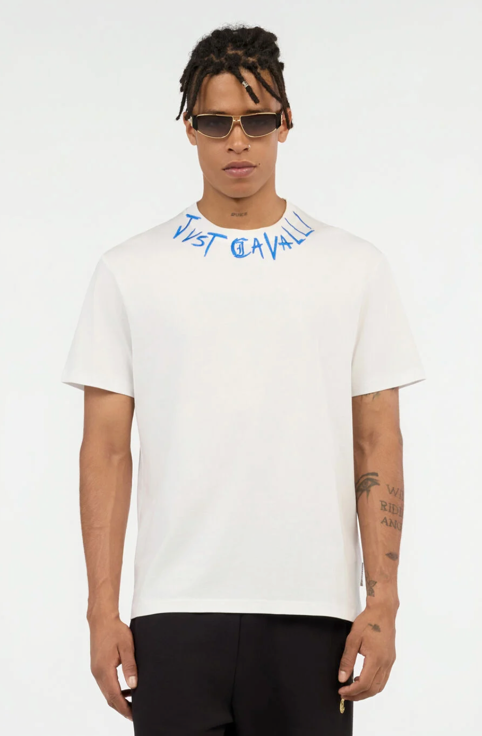 T-shirt JUST CAVALLI Logo Graffiti