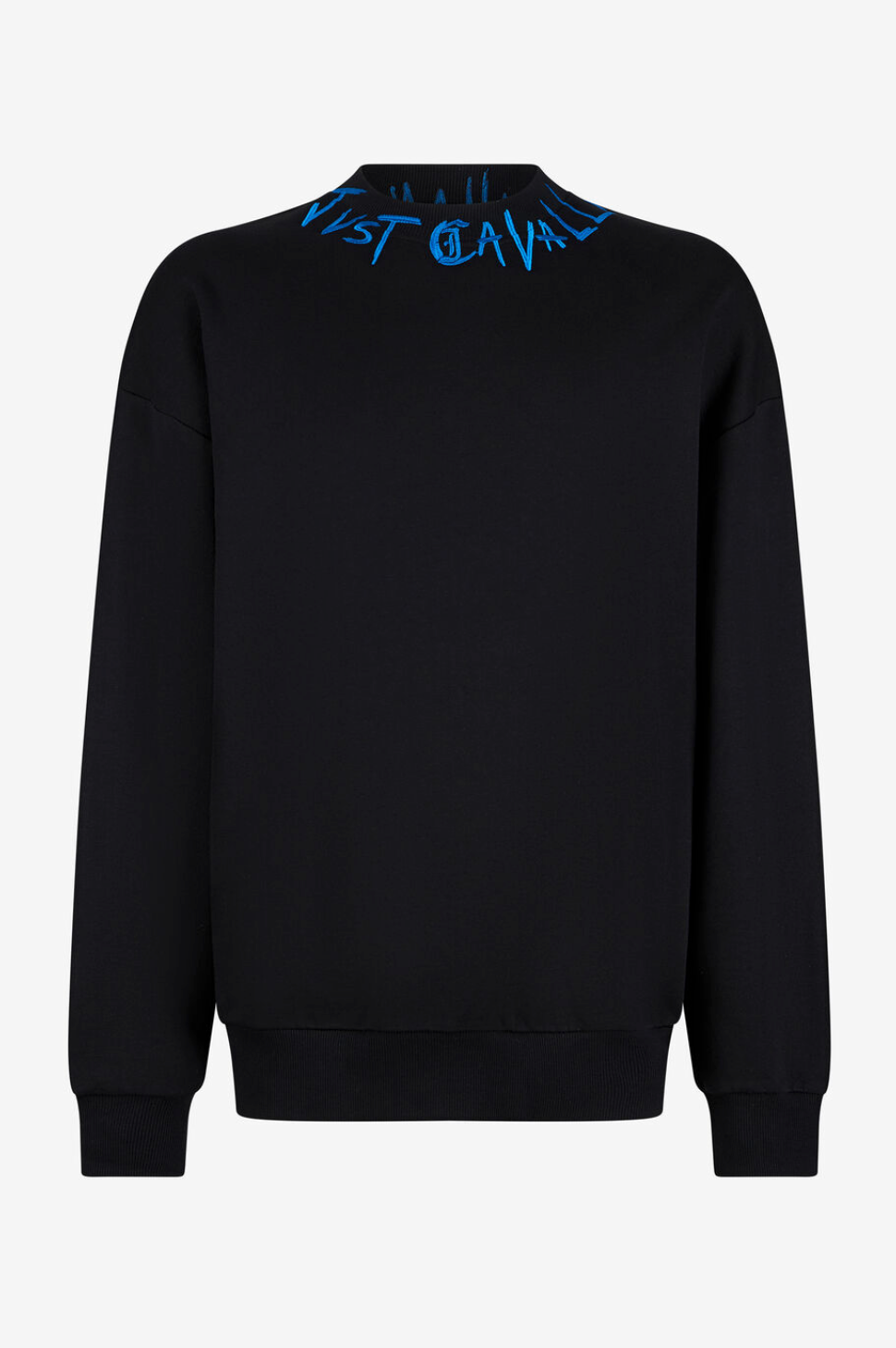 Felpa JUST CAVALLI Con Ricamo Logo Graffiti