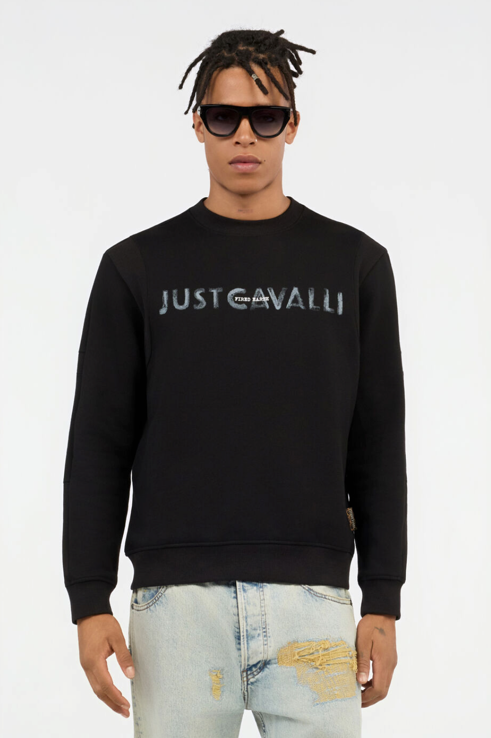 Felpa JUST CAVALLI Con Logo frontale