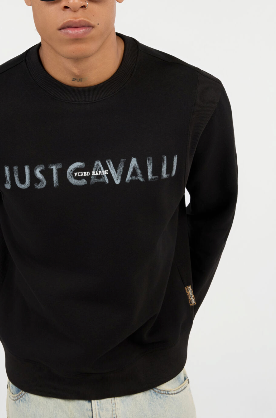 Felpa JUST CAVALLI Con Logo frontale