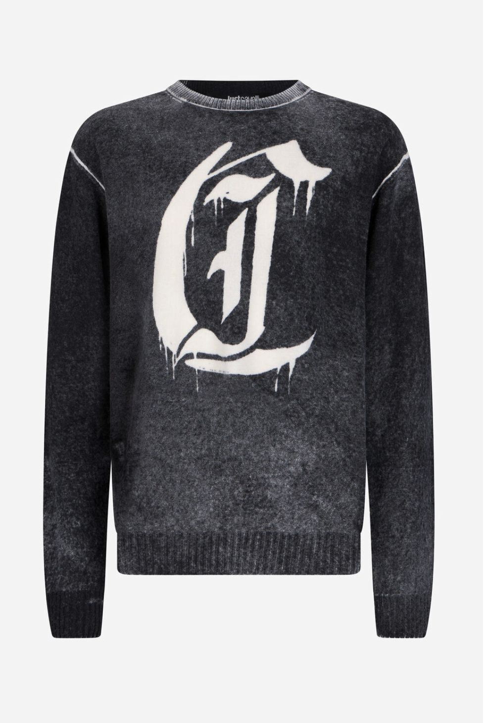 Maglione JUST CAVALLI Nero Washed
