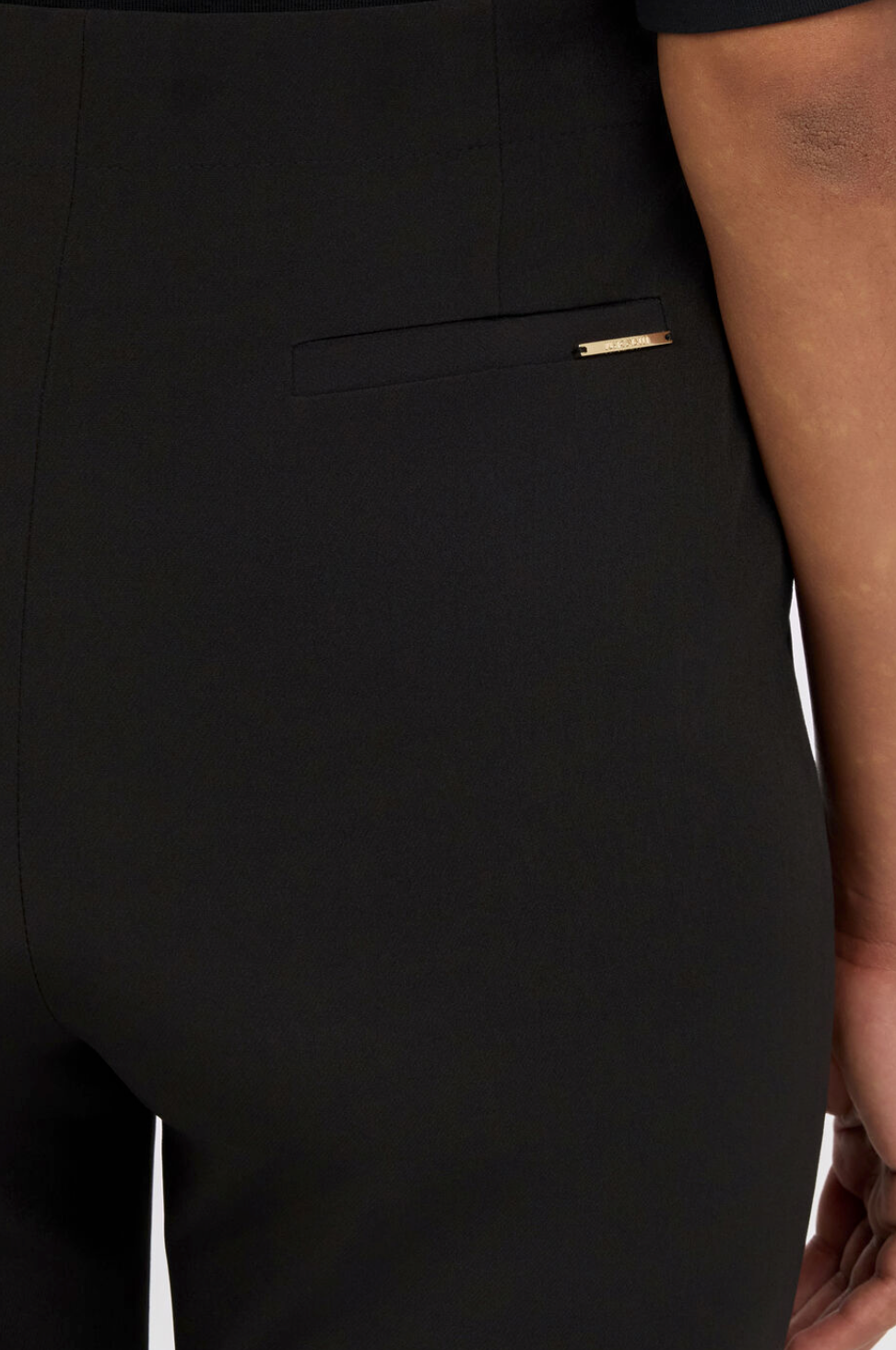Pantaloni JUST CAVALLI Svasati Neri Con Fibbia