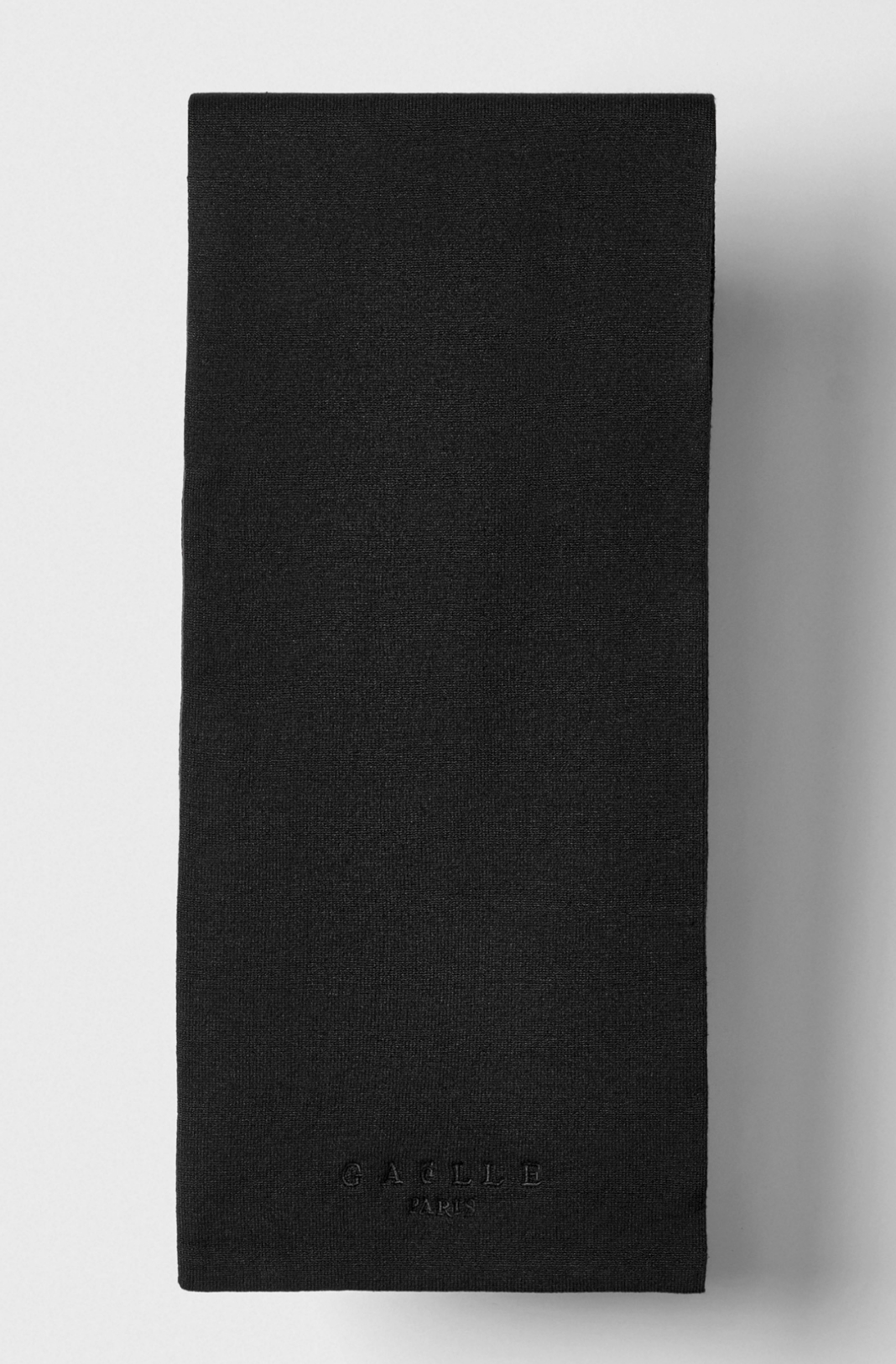 Sciarpa GAELLE PARIS In Maglia Con Logo Ricamo In Tono