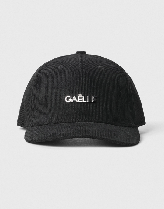 Cappello GAELLE PARIS Visiera Velluto Millerighe Con Placchetta Gaelle