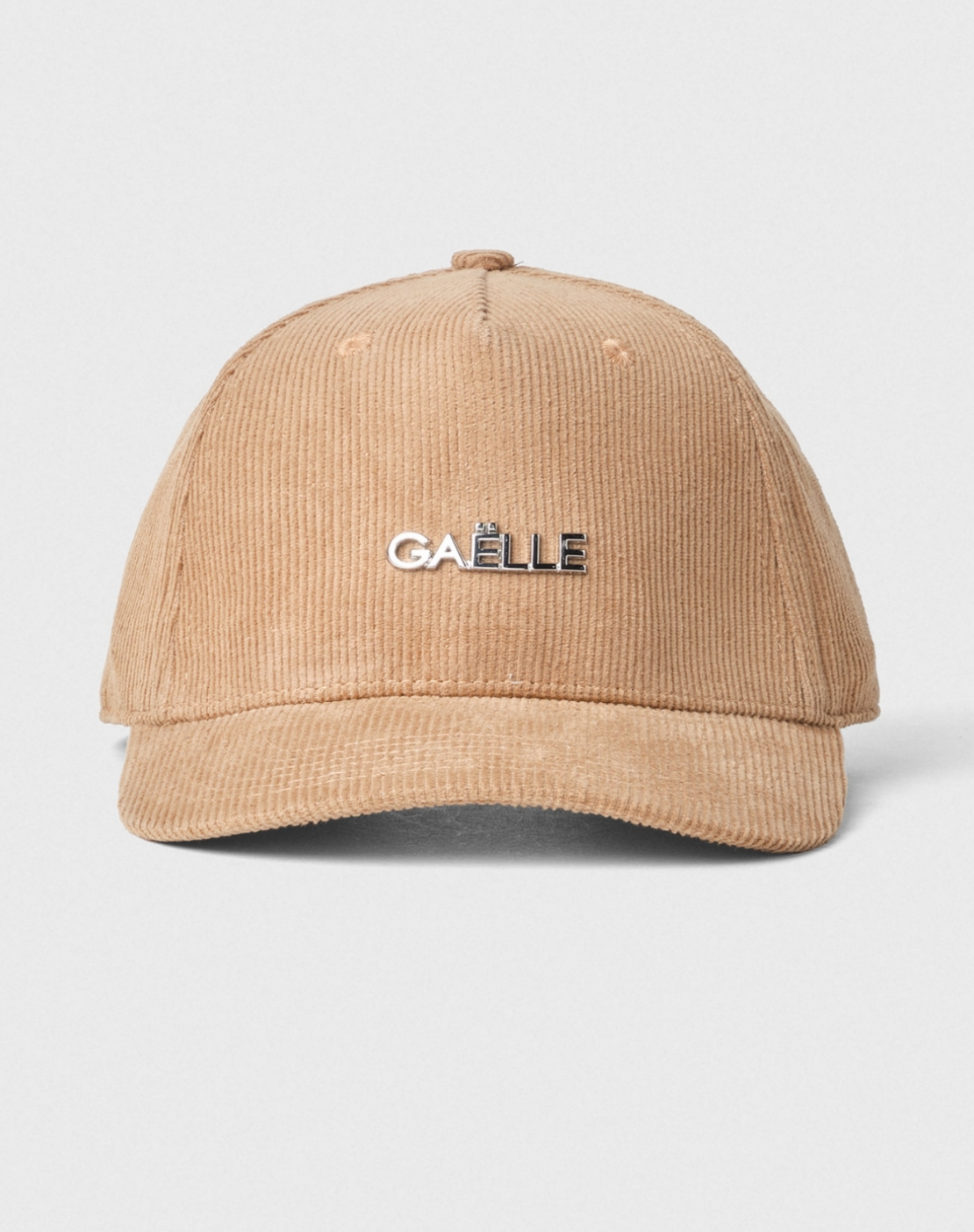 Cappello GAELLE PARIS Visiera Velluto Millerighe Con Placchetta Gaelle