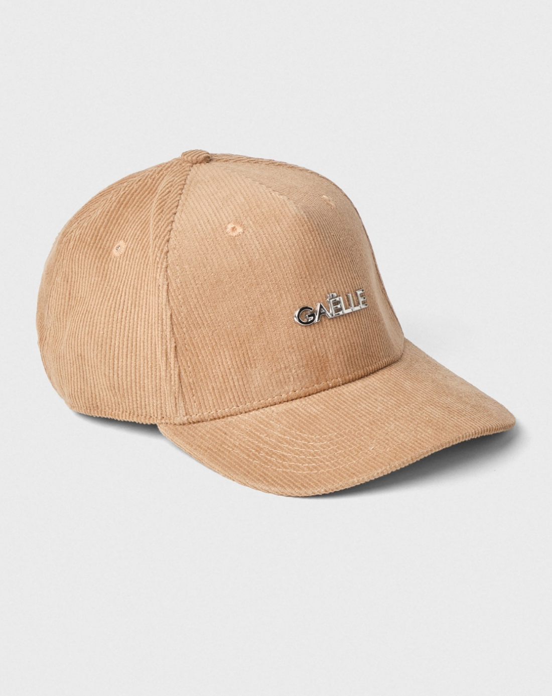 Cappello GAELLE PARIS Visiera Velluto Millerighe Con Placchetta Gaelle