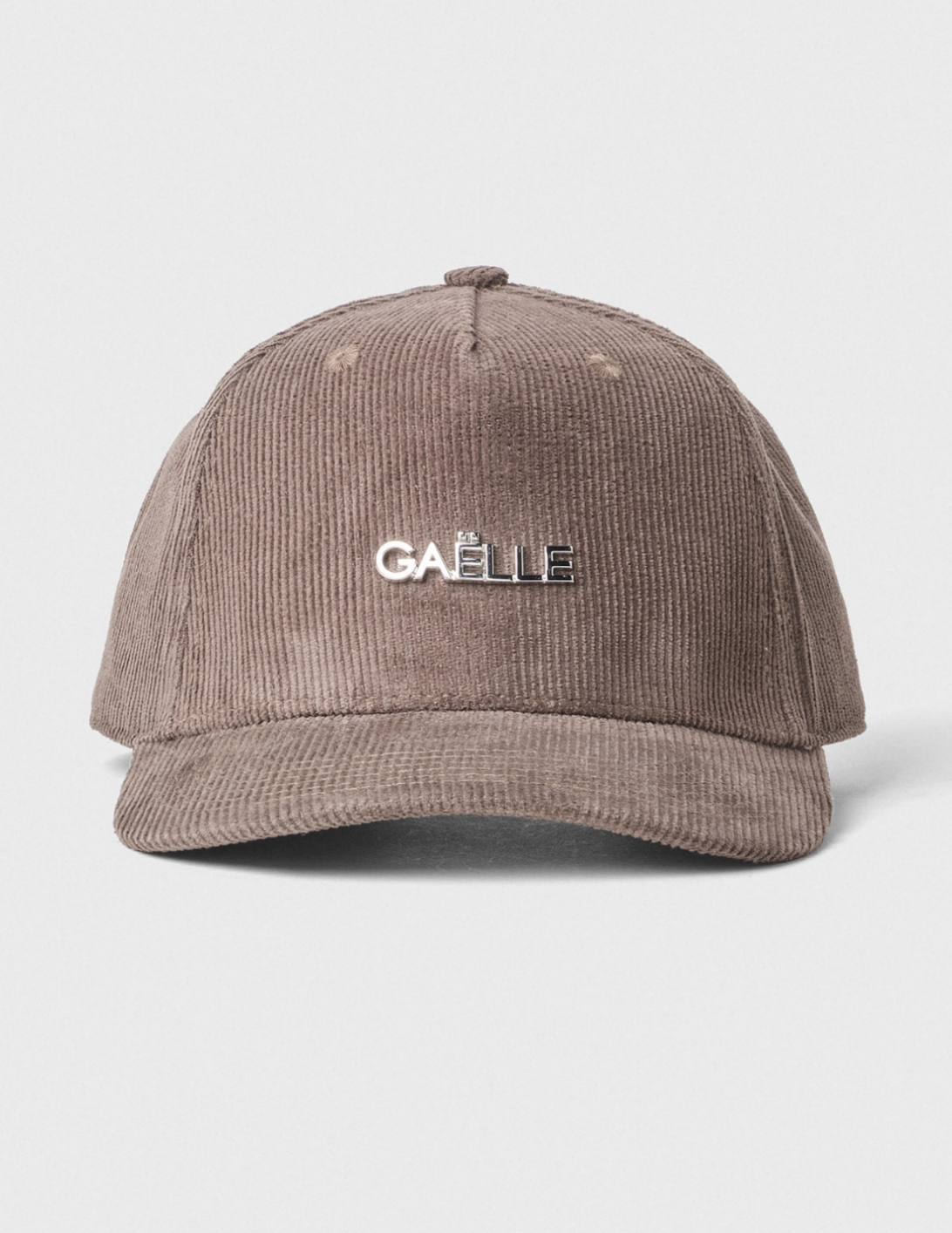 Cappello GAELLE PARIS Visiera Velluto Millerighe Con Placchetta Gaelle