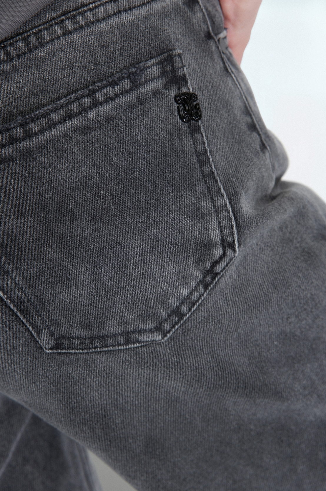 Pantalone GAELLE PARIS In Denim A Palazzo