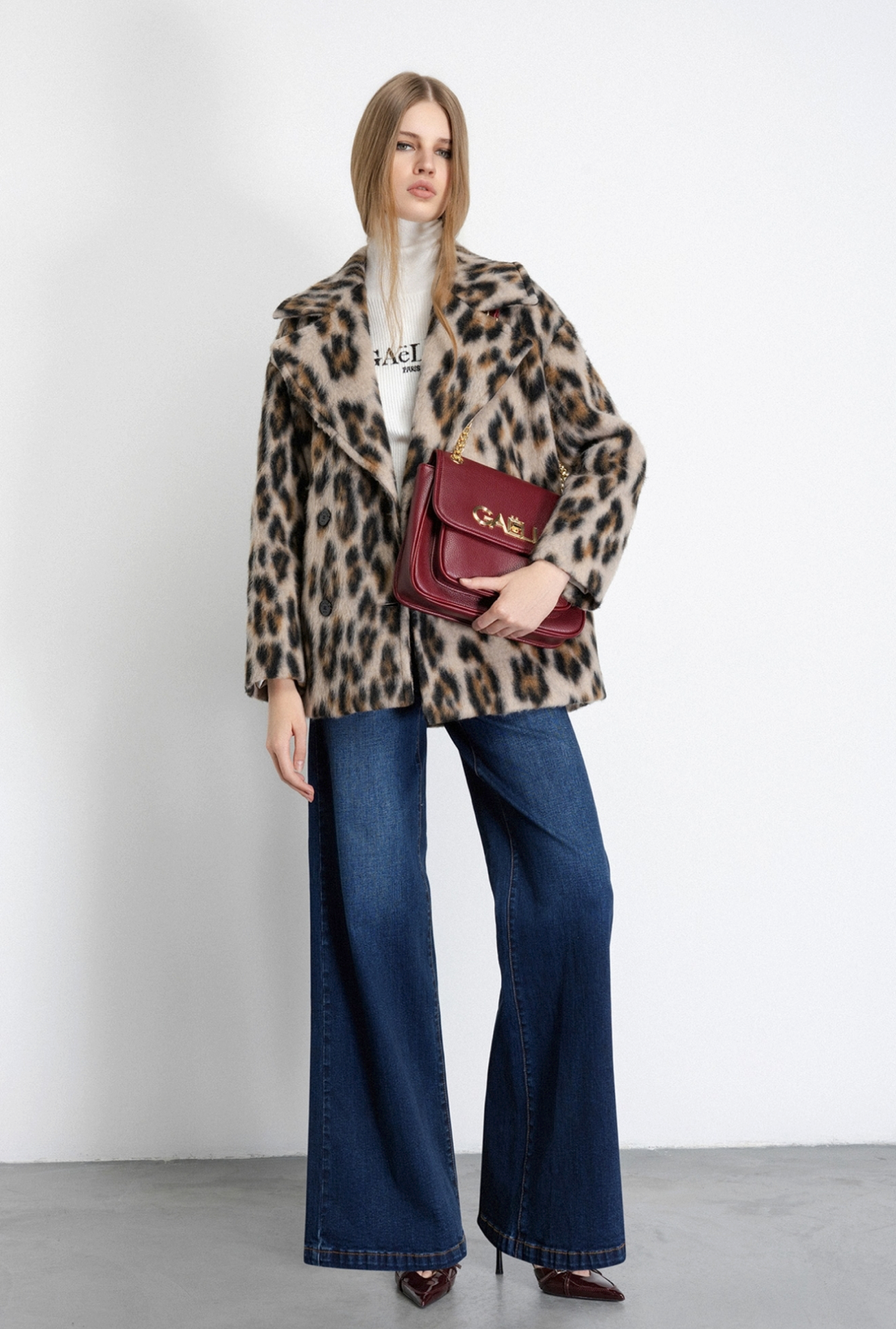 Pantalone GAELLE PARIS Palazzo In Denim