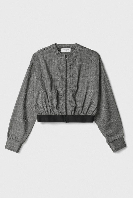 Giubbino GAELLE PARIS Full Zip Con Elastico Sul Fondo