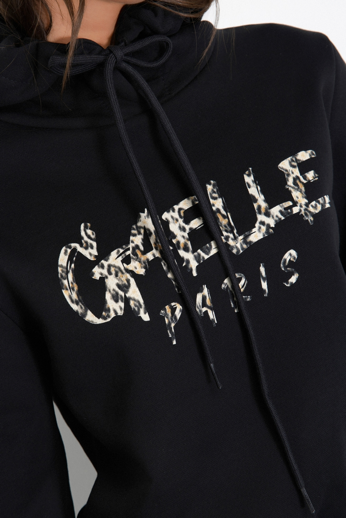 Felpa GAELLE PARIS Con Cappuccio E Maniche A Palloncino