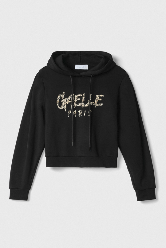 Felpa GAELLE PARIS Con Cappuccio E Maniche A Palloncino