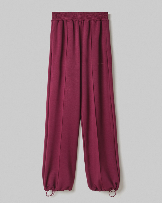 Pantalone HINNOMINATE Con Nervature E Coulisse Al Fondo In Viscosa