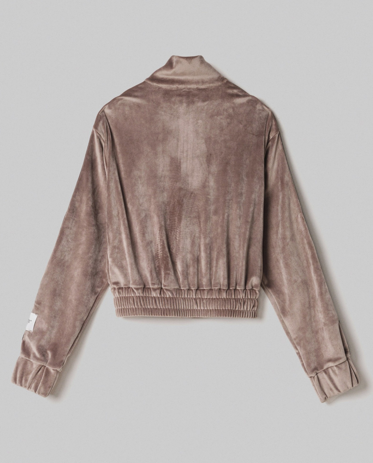 Felpa HINNOMINATE Full Zip In Ciniglia Con Banda In Lurex