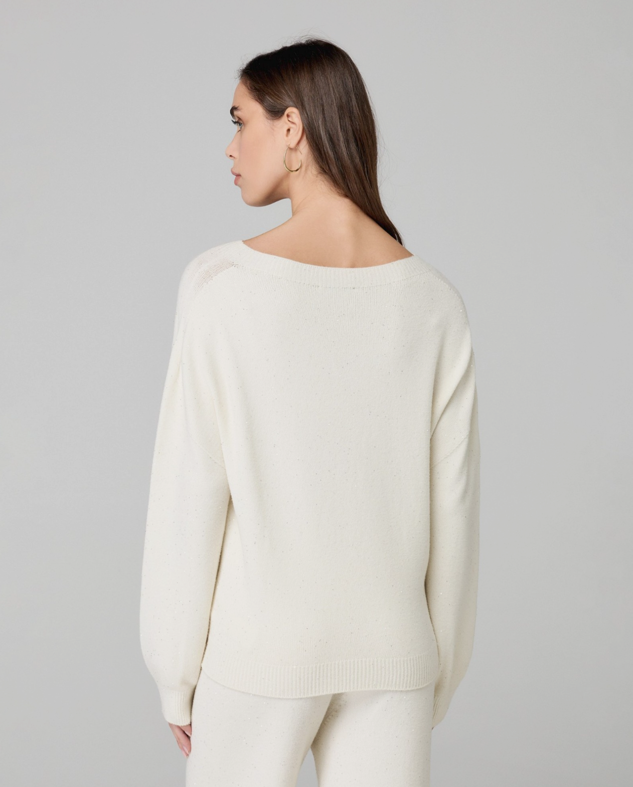 Maglia HINNOMINATE Paricollo In Maglia Con Paillettes