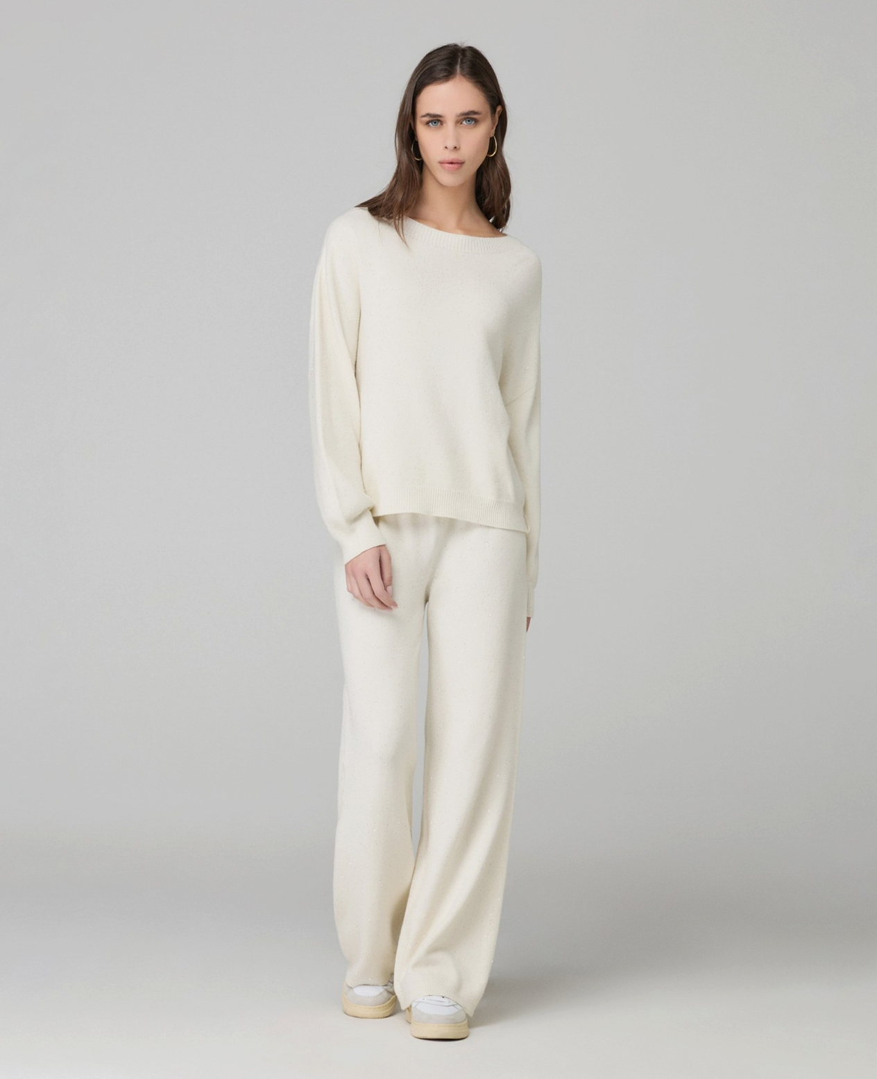 Maglia HINNOMINATE Paricollo In Maglia Con Paillettes