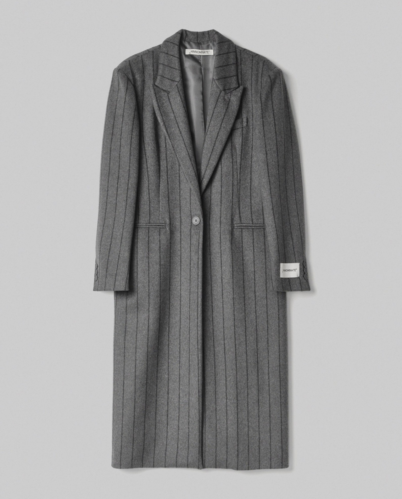 Cappotto HINNOMINATE Lungo Gessato