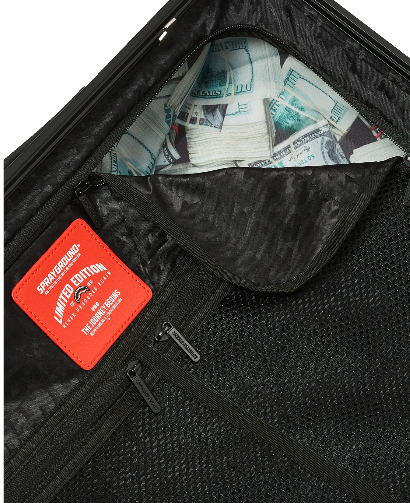 Valigia Trolley Sprayground Sharks In Paris Blur Carry-on Luggage