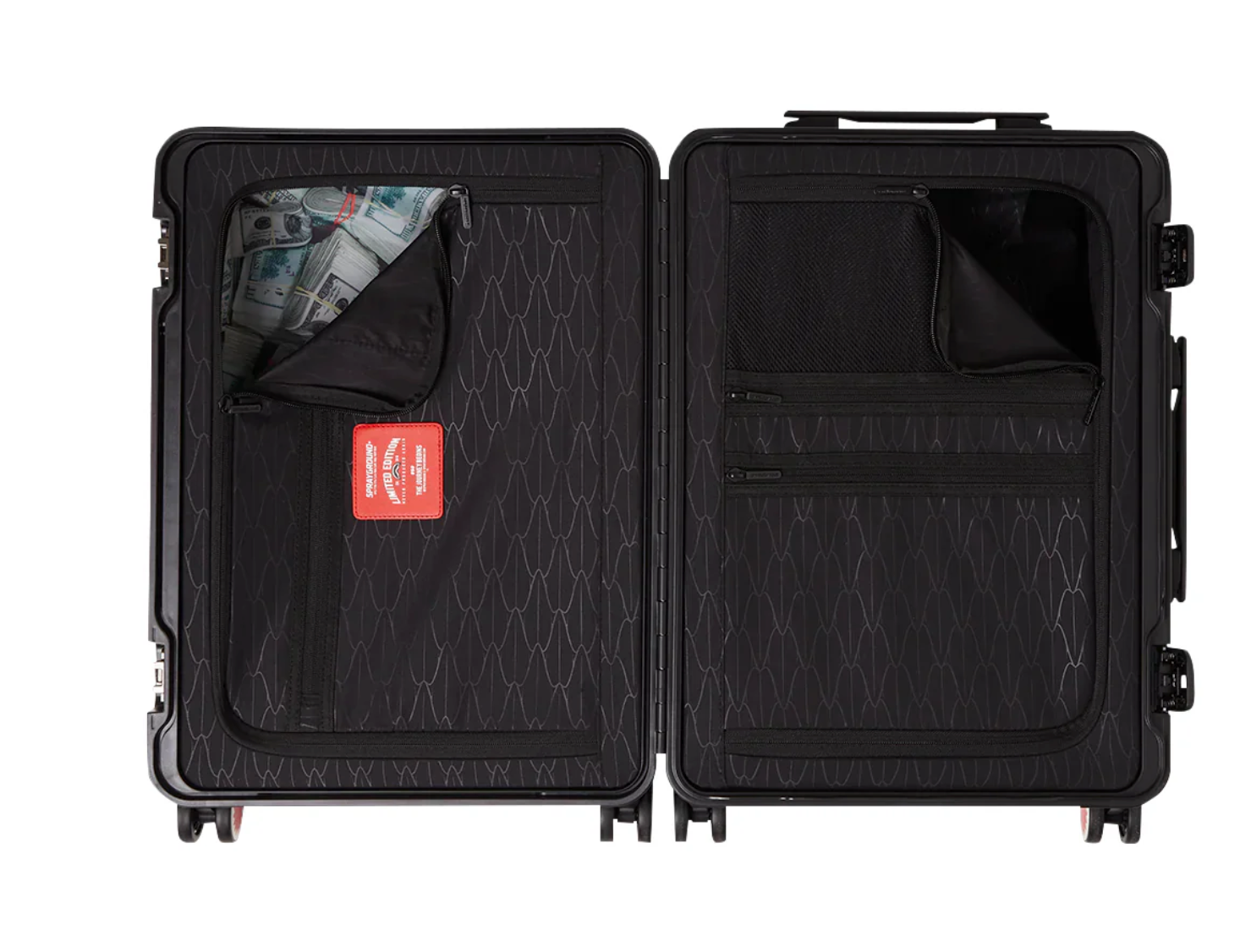 Valigia Trolley Sprayground Split Infinity Check