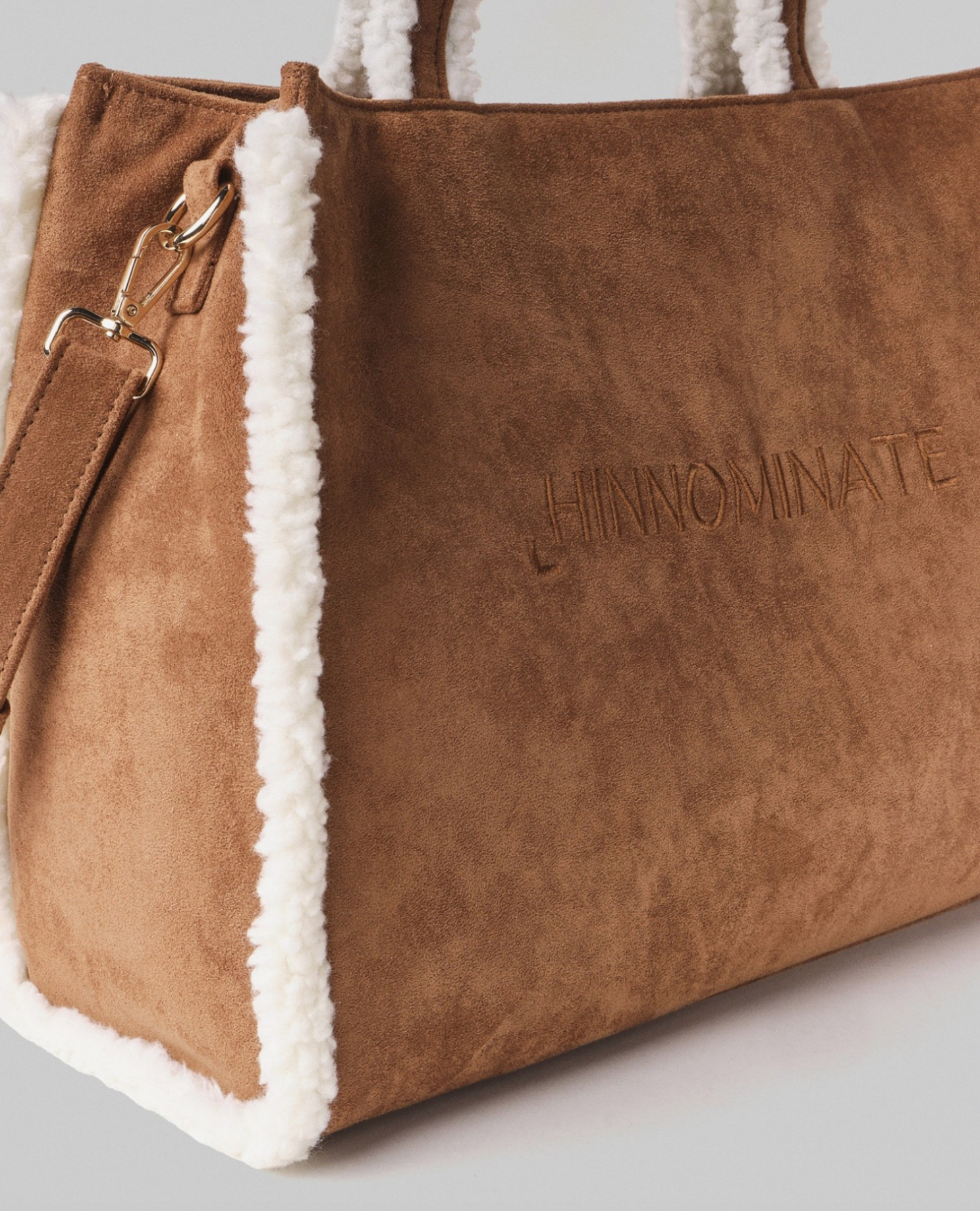Borsa HINNOMINATE Scamosciata Grande