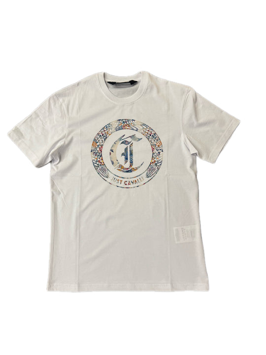 T-shirt JUST CAVALLI Snake Round