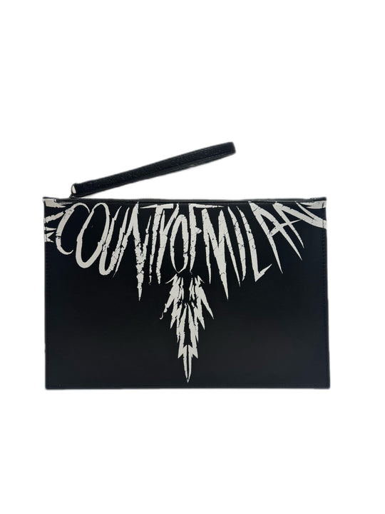 Pochette MARCELO BURLON Stampa Ali Bianche