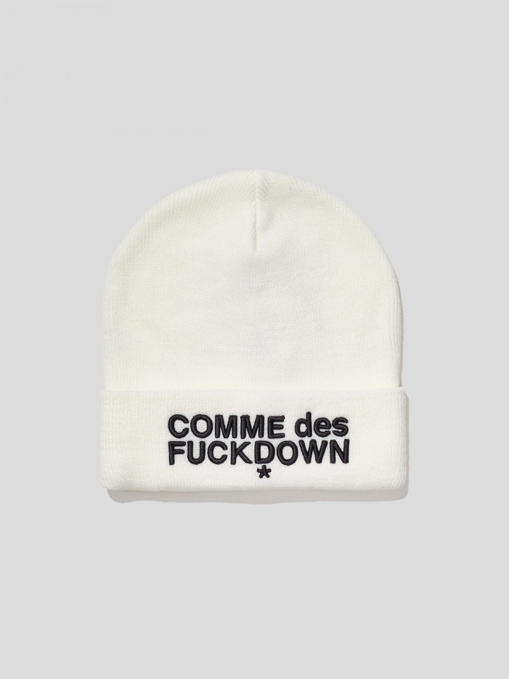 Cappello lana con logo COMME des FUCKDOWN CDFA700