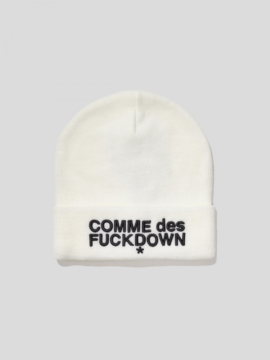 Cappello lana con logo COMME des FUCKDOWN CDFA700