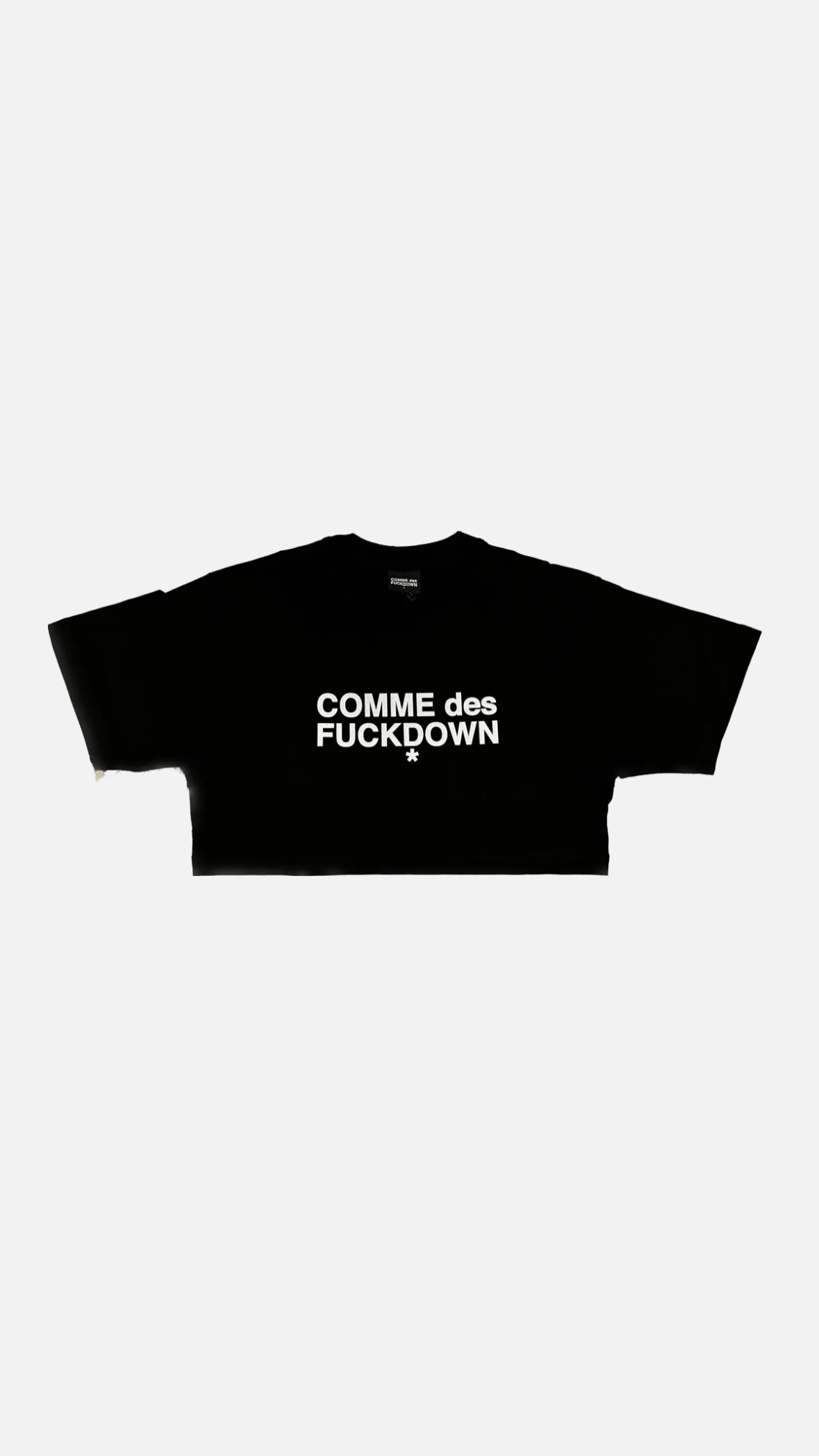 T-Shirt corta COMME des FUCKDOWN CDFD3037
