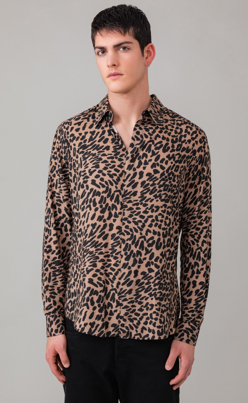 Camicia GAELLE PARIS con stampa animaliere GBU0570