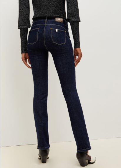 Jeans LIU-JO bottom up in denim stretch