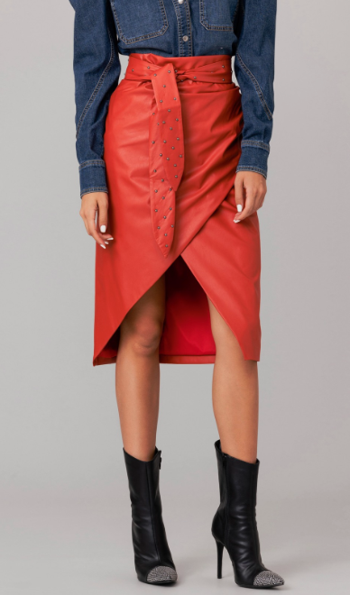 Gonna GAELLE PARIS con borchiette GBDP13246