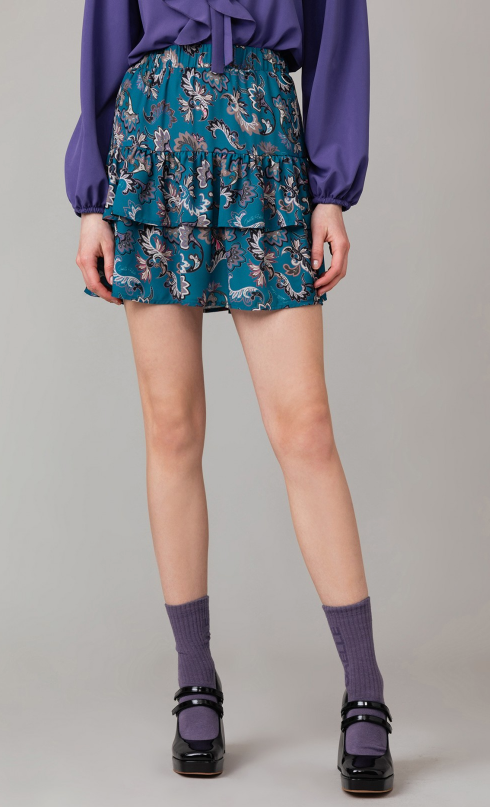 Gonna GAELLE PARIS con balze GBDP13379