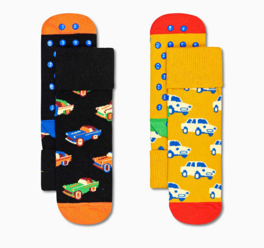 Kit doppio calze HAPPY SOCKS antiscivolo