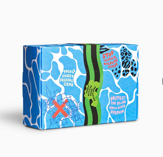 Kit 4 Calze HAPPY SOCKS WWF