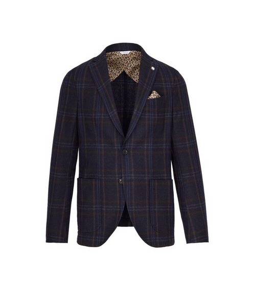 Giacca MANUEL RITZ overcheck in misto lana